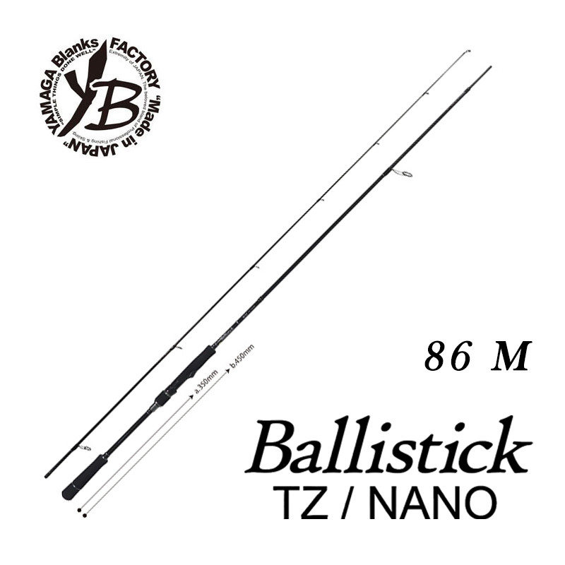 YAMAGA Blanks Ballistick 92ML TZ／NANO Yamaga Blanks Ballistick TZ Nano 92ml Spinning Rod for sale